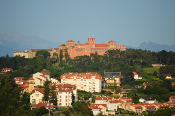 Fototapeta na wymiar A view of Comillas, Cantabria, North Spain