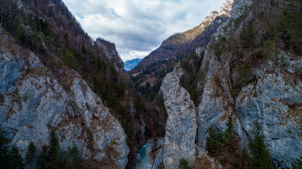 The Logar Valley  (Logarska dolina, Logarjeva dolina) is a valley in the Kamnik Alps, in the Municipality of Solčava, Slovenia. The valley is protected status as a landscape park encompassing waterfal © Stepo