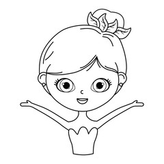 Fairy cartoon of fairytale design