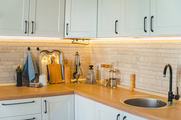 kitchen view background