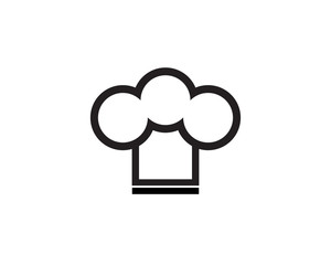 chef logo classical cook catering vector design