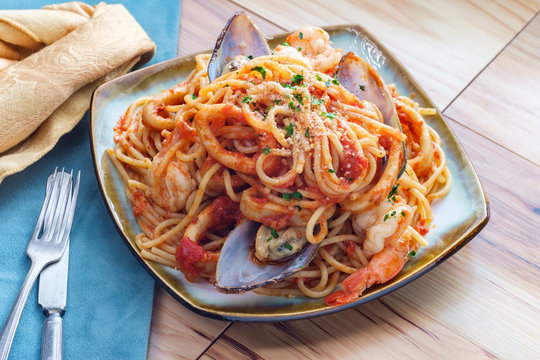 Seafood Pasta Pescatore