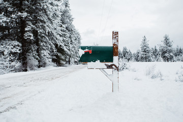 Snowy Mailbox