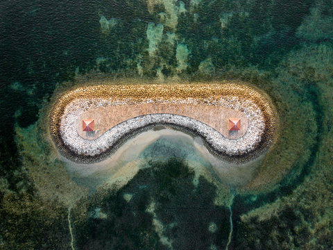 Drone views of Sanur