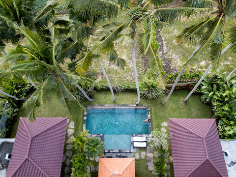 Luxury villa with swimming pool in Bali