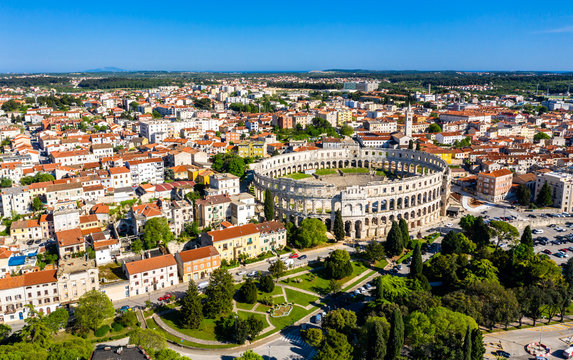 The Pula Arena In Croatia