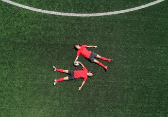Female soccer players