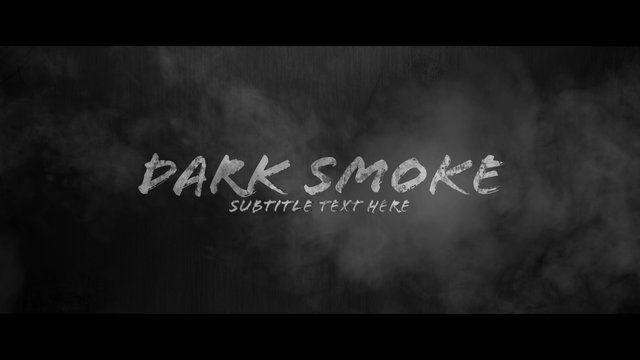 Dark Smoke Title