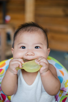 Baby bite Water Filled Teether Duck