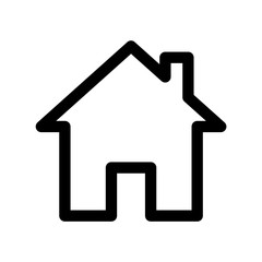 Home icon flat vector illustration design