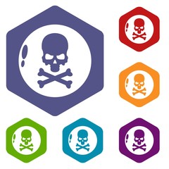 Danger icon. Simple illustration of danger vector icon for web