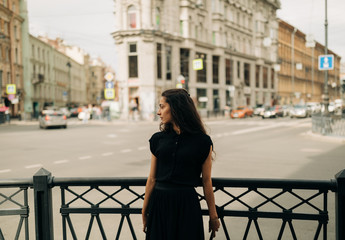 Portrait Of Young Woman Outdoors