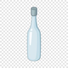 Water bottle icon. Cartoon illustration of water bottle vector icon for web design
