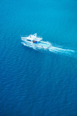 Fishing Boat at High Speed