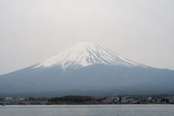 Fuji mountain in Japan.