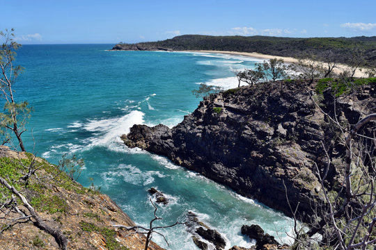 Devil`s Kitchen at Noosa National Park