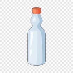 Plastic bottle icon. Cartoon illustration of plastic bottle vector icon for web design
