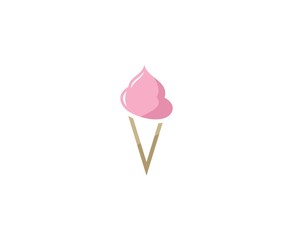 Ice cream logo