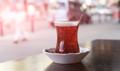 traditional drink in the morning tea 