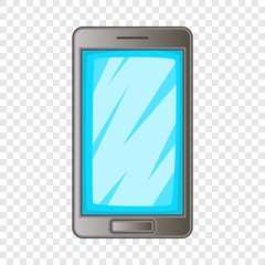Screen protecting film for smartphone icon. Cartoon illustration of screen protecting film for smartphone vector icon for web design