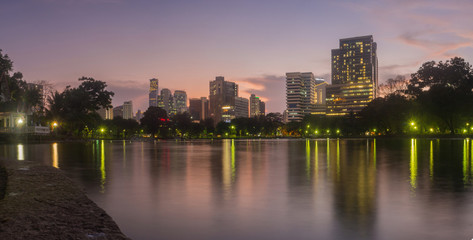Fototapeta na wymiar Panoramas of Bangkok