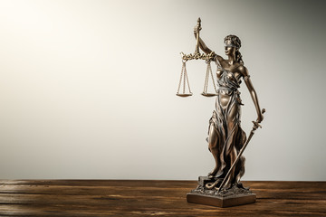Themis Statue Justice Scales Law Lawyer Concept