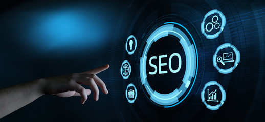 SEO Search Engine Optimization Marketing Ranking Concept