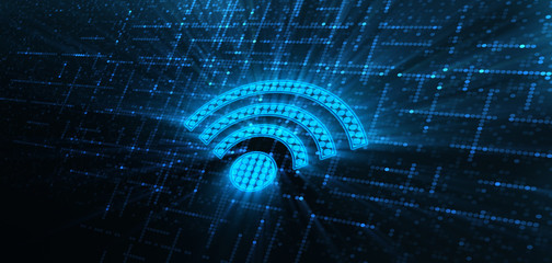 Free WiFi Network Signal Technology Internet Concept