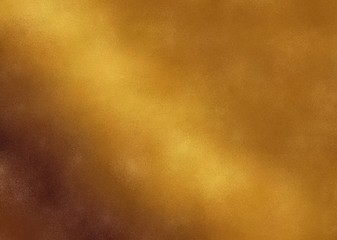 metallic polished glossy abstract background with copy space dramatic style with noise grain gold foil  with copy space, metal gradient template for gold border , festive background for Christmas