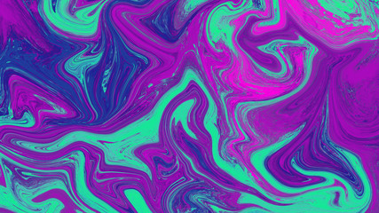 Colorful digital abstract creative background made of curved shapes. Illustration texture. Design element.