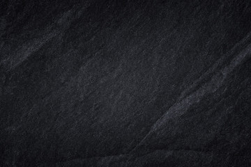 Dark grey black slate background or natural stone texture.