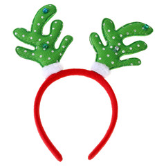 Headband style for christmas party isolated on white