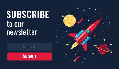 Naklejka premium space-text-template copy