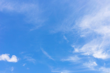 blue sky background with clouds
