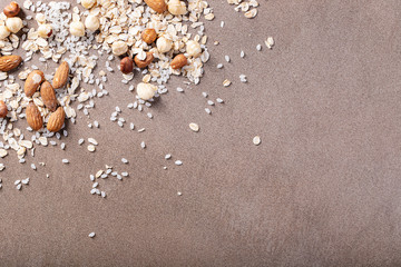 Almond, hazelnut, oat and rice