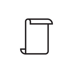 Paper icon graphic design template vector