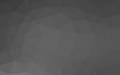 Obraz premium Dark Silver, Gray vector polygonal template.