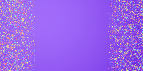 Festive confetti. Celebration stars. Colorful star