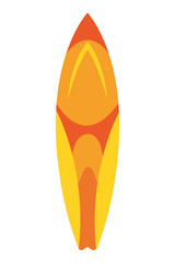 surf board sport summer icon