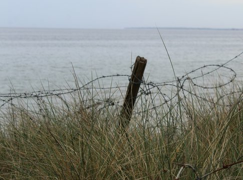 Utah Beach In Normandy, France