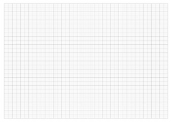 monochrome Grid Paper 2.0 cm A3 Grid And Graph scale 1:50 vector illustration - 272570249