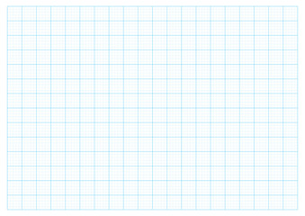 blue Grid Paper 2.0 cm A3 Grid And Graph scale 1:50 vector