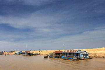 Fototapeta premium Life on the water Cambodia