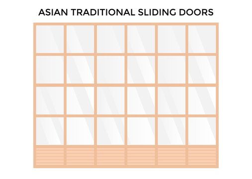 asian traditional sliding doors