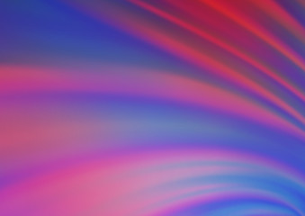 Obraz premium Light Blue, Red vector blurred bright pattern.