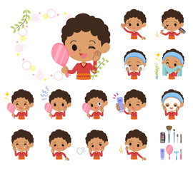 perm hair boy_beauty