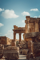 Baalbek ancient roman temple, in Lebanon © fredchimelli