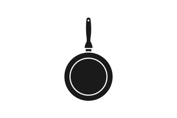 Frying pan icon simple element illustration can be used for mobile and web
