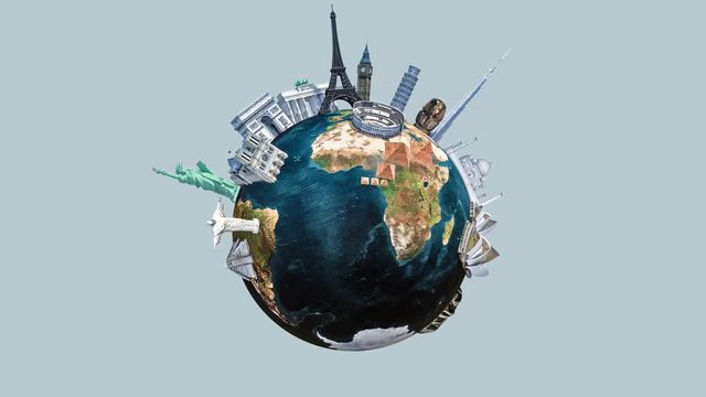 Monuments Of The World, 3D Animation
