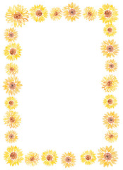 sunflower frame